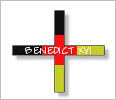 picture of cross in german colours
